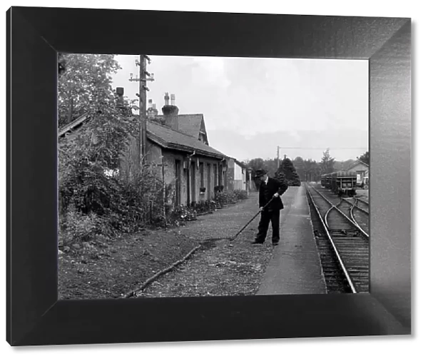 Mr. John Rumney, the 64 year old porter at Eastgate Railway Station, Durham