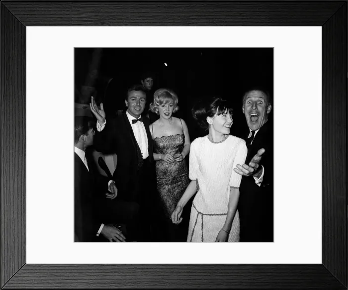 Framed Print : Daily Mirror Golden Ball. Sandie Shaw, Kathy Kirby, Des O Framed Print : Daily Mirror Golden Ball. Sandie Shaw, Kathy Kirby, Des O