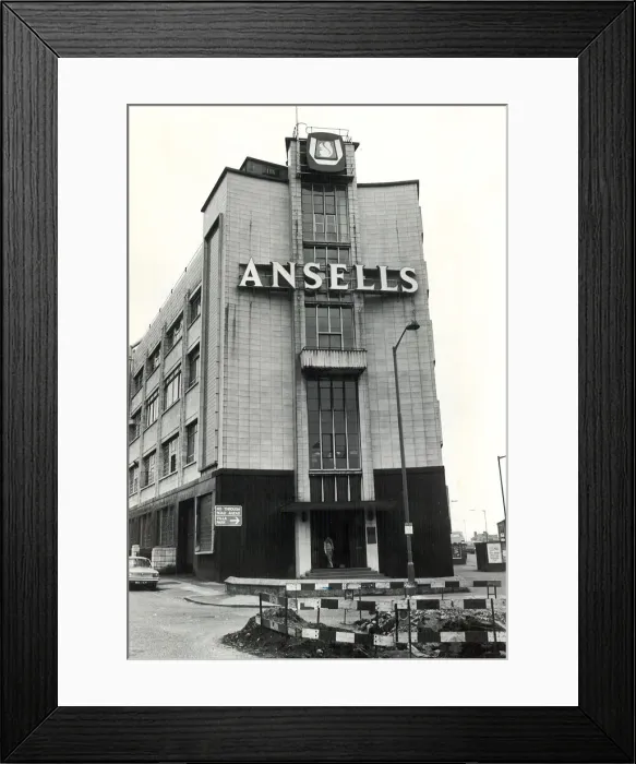 Framed Print : Ansells Brewery at Aston Cross, Birmingham. 29th May, 1978
