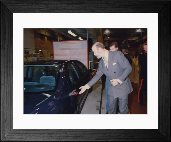 Framed Print : The Prince and Princess Michael of Kent Prince Michael of Kent is shown around Framed Print : The Prince and Princess Michael of Kent Prince Michael of Kent is shown around