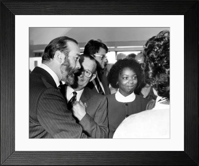 Framed Print : The Prince and Princess Michael of Kent Prince Michael of Kent officially opens Framed Print : The Prince and Princess Michael of Kent Prince Michael of Kent officially opens
