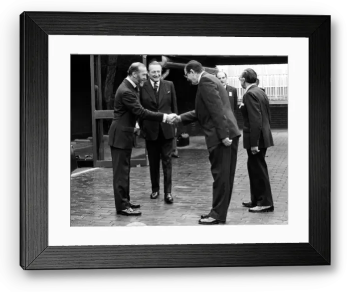 Framed Print : The Prince and Princess Michael of Kent Prince Michael of Kent officially opens Framed Print : The Prince and Princess Michael of Kent Prince Michael of Kent officially opens