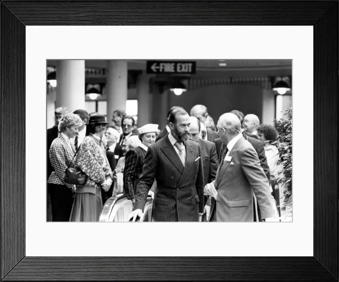 Framed Print : The Prince and Princess Michael of Kent Prince Michael of Kent at Newcastle Framed Print : The Prince and Princess Michael of Kent Prince Michael of Kent at Newcastle