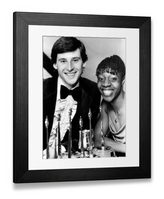 Framed Print : Lord Sebastian Coe Sebastian Coe and Joslyn Hoyt-Smith named Sportsman