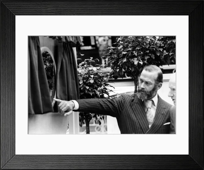 Framed Print : The Prince and Princess Michael of Kent Prince Michael of Kent at Newcastle Framed Print : The Prince and Princess Michael of Kent Prince Michael of Kent at Newcastle