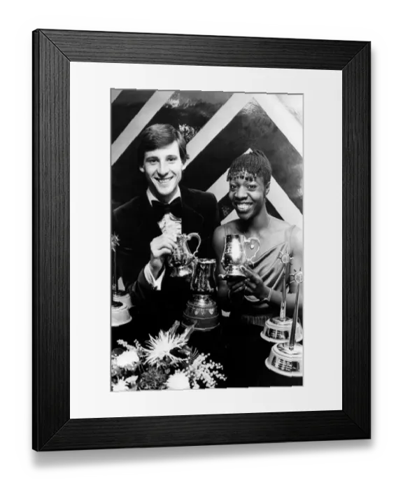 Framed Print : Lord Sebastian Coe Sebastian Coe and Joslyn Hoyt-Smith named Sportsman