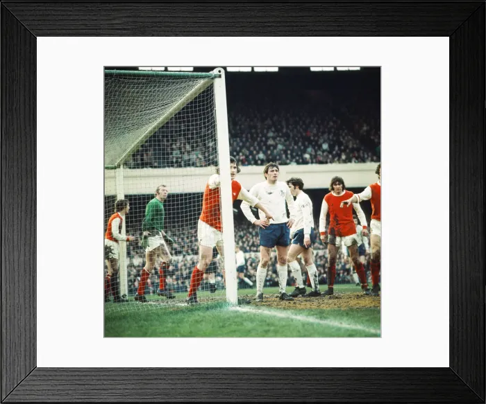 Framed Print : League Division one match. Arsenal 2 v Derby County 0. At Highbury Stadium Framed Print : League Division one match. Arsenal 2 v Derby County 0. At Highbury Stadium