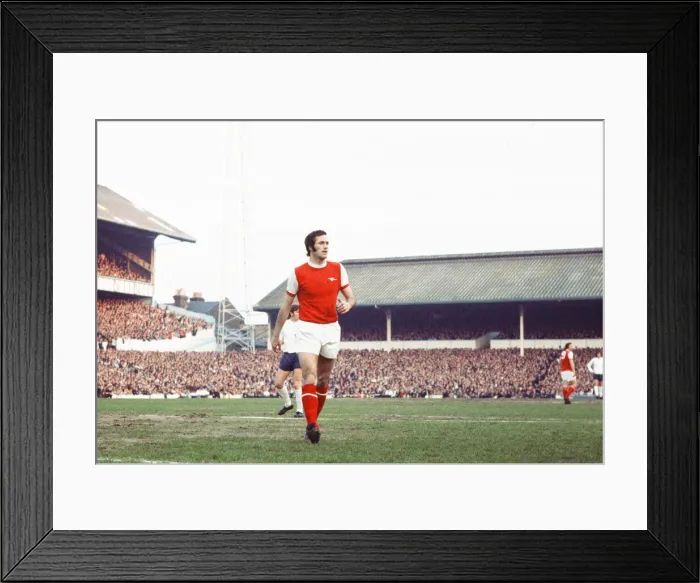 Framed Print : Arsenal Double winning season 1970 - 1971. English League Division One match Framed Print : Arsenal Double winning season 1970 - 1971. English League Division One match
