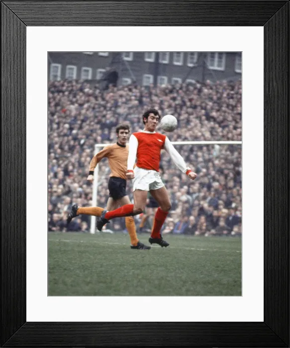 Framed Print : Arsenal Double winning season 1970 - 1971. English League Division One match Framed Print : Arsenal Double winning season 1970 - 1971. English League Division One match