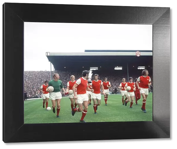 Arsenal Double winning season 1970 - 1971. English League Division One match at