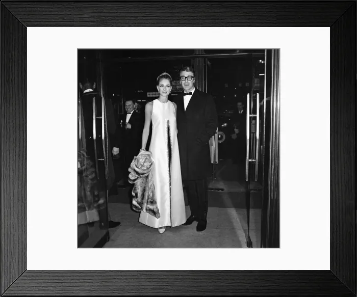 Framed Print : Actor Michael Caine arrives at the Gala opening of Murderers Row at Leicester Square Framed Print : Actor Michael Caine arrives at the Gala opening of Murderers Row at Leicester Square