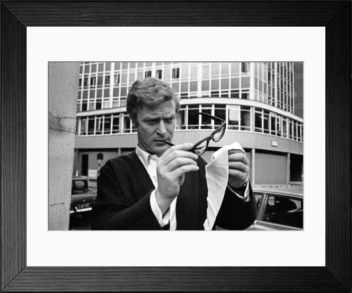 Framed Print : Actor Michael Caine. 1st July 1964 Framed Print : Actor Michael Caine. 1st July 1964