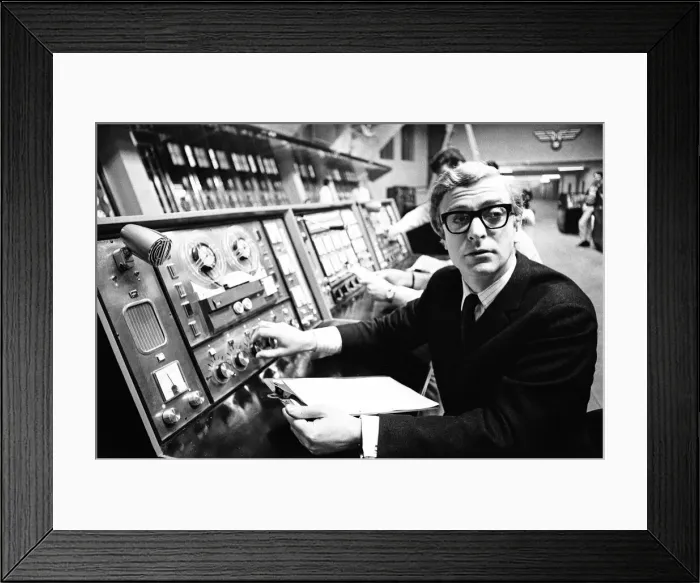 Framed Print : After five weeks of filming in Harry Saltzmans Billion Dollar Brain in subzero