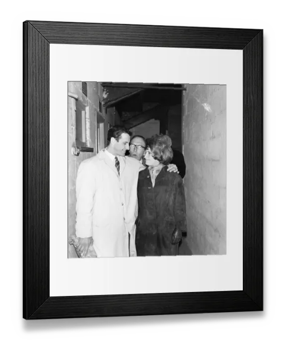 Framed Print : Delia Zussman, daughter of Harry Zussman, Chairman Leyton Orient Football Club