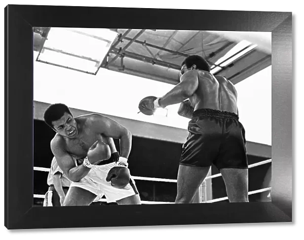 Boxing match between Muhammad Ali and Al 'Blue'Lewis, held at Croke Park