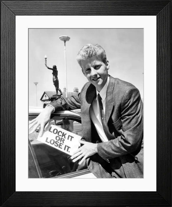 Framed Print : Athlete Steve Cram Steve Cram launches the Lock it or Lose it Framed Print : Athlete Steve Cram Steve Cram launches the Lock it or Lose it