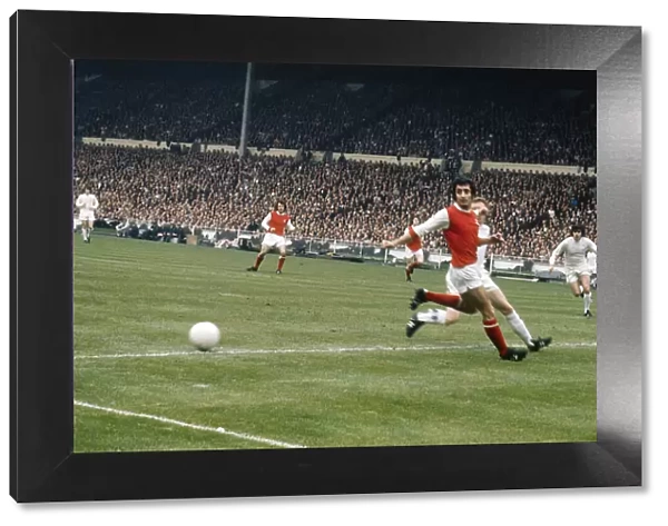 FA Cup Final at Wembley Stadium. Leeds 1 v Arsenal 0. 6th May 1972 Frank