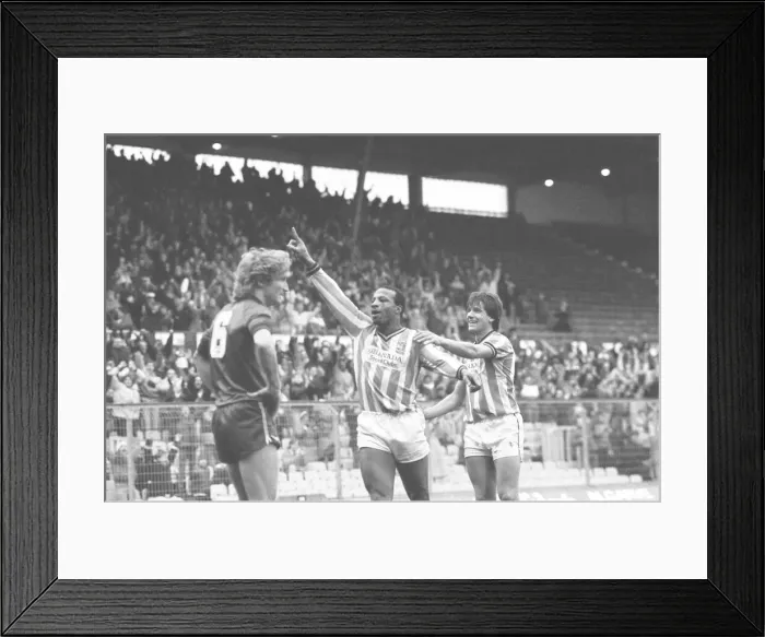 Framed Print : Coventry City v Bolton. FA Cup 3rd round. The final score was 3-0 to the Sky Blues Framed Print : Coventry City v Bolton. FA Cup 3rd round. The final score was 3-0 to the Sky Blues