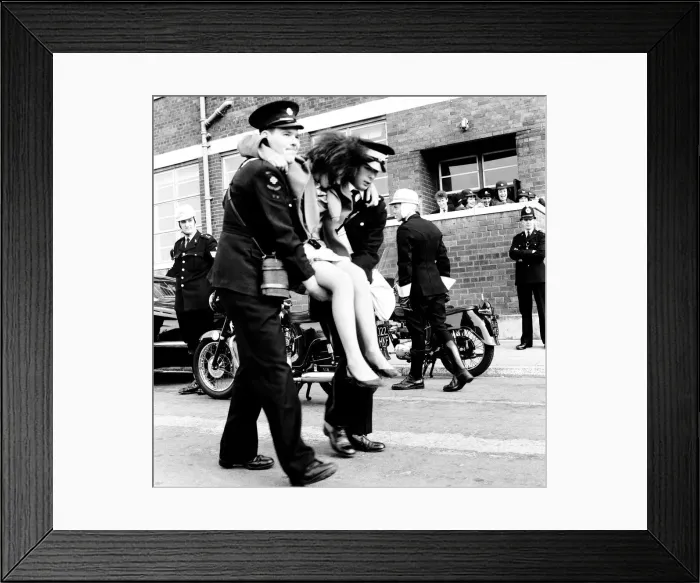 Framed Print : Northern premier of The Beatles film A Hard Days Night Framed Print : Northern premier of The Beatles film A Hard Days Night