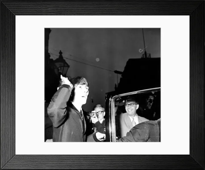 Framed Print : Northern premier of The Beatles film A Hard Days Night