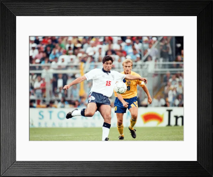 Framed Print : Sweden v England, European Championship Match, Group Stage, Group 1, Rundastadion, Solna