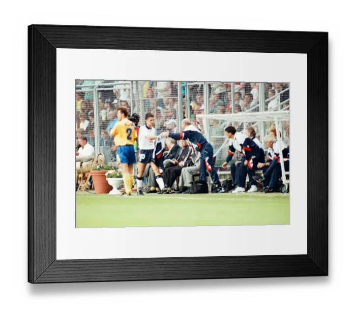 Framed Print : Sweden v England, European Championship Match, Group Stage, Group 1, Rundastadion, Solna