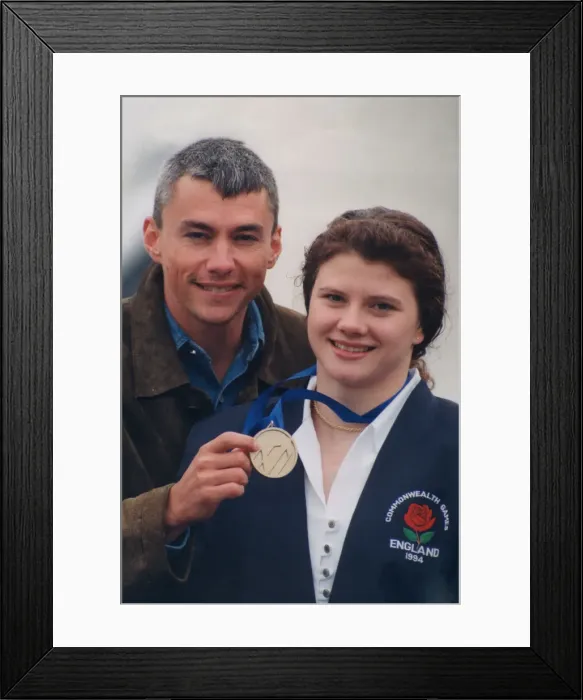 Framed Print : Athlete Jonathan Edwards Jonathan Edwards gave a helping hand to the North-East Framed Print : Athlete Jonathan Edwards Jonathan Edwards gave a helping hand to the North-East
