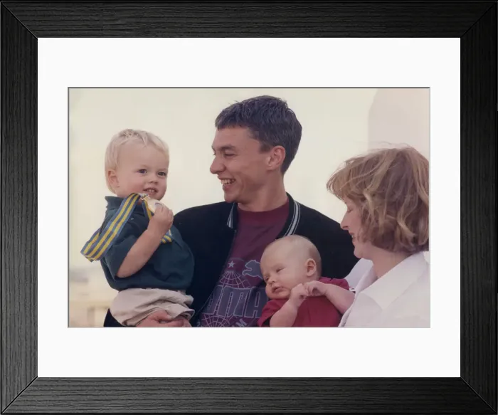 Framed Print : Athlete Jonathan Edwards Jonathan Edwards returned home to the North-East to Framed Print : Athlete Jonathan Edwards Jonathan Edwards returned home to the North-East to