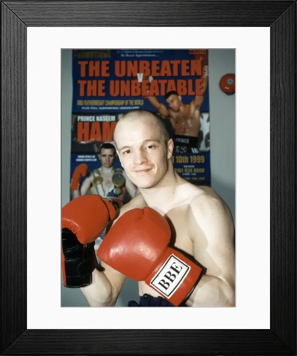 Framed Print : Richard Evatt, Coventry boxing hero - once described as Framed Print : Richard Evatt, Coventry boxing hero - once described as