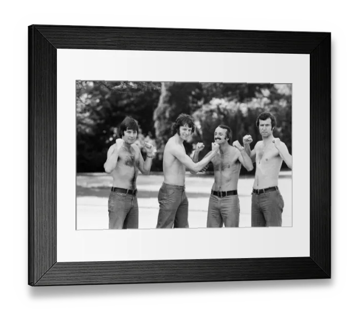 Framed Print : Cup Final Muscle. Southampton FC Players who have all previously played at Wembley Framed Print : Cup Final Muscle. Southampton FC Players who have all previously played at Wembley