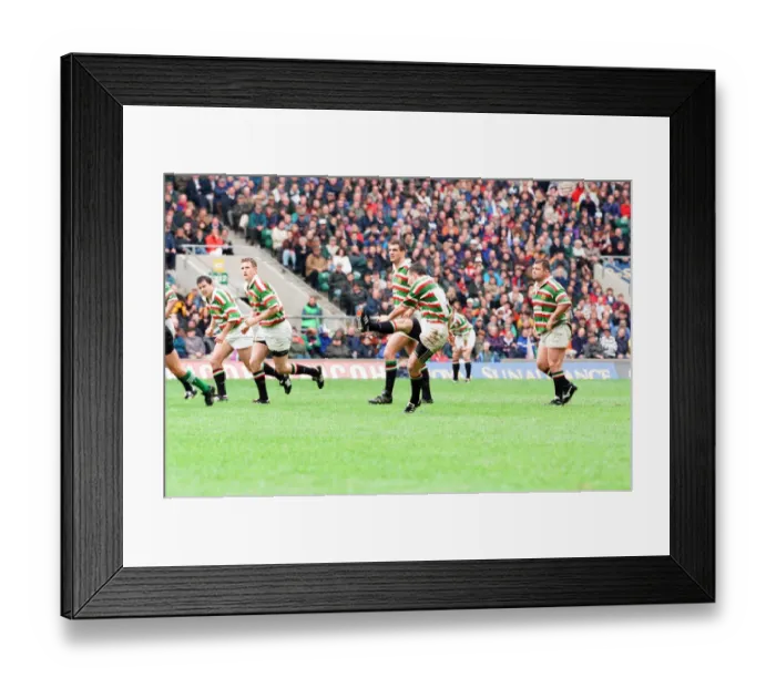 Framed Print : Leicester v Sale, The Pilkington Cup Final at Twickenham, Saturday 10th May 1997