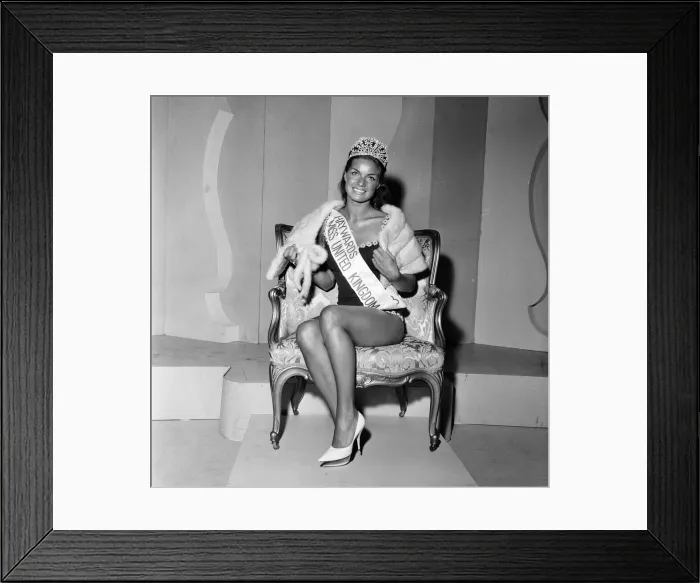 Framed Print : Miss United Kingdom Grand Final, Blackpool. The winner, was Miss Wigan Framed Print : Miss United Kingdom Grand Final, Blackpool. The winner, was Miss Wigan
