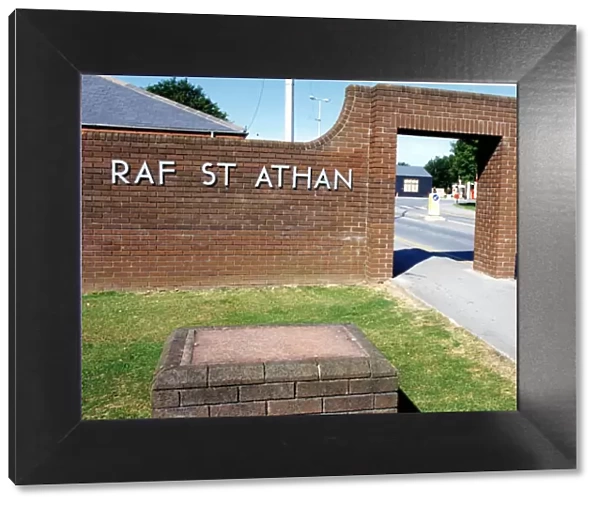 Aviation - RAF St Athan - The entrance to the airbase - 15th July 1994