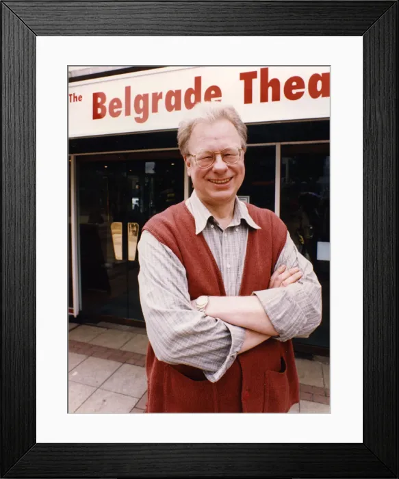 Framed Print : Belgrade Theatre Director Bob Hamlin. 16  /  06  /  1995