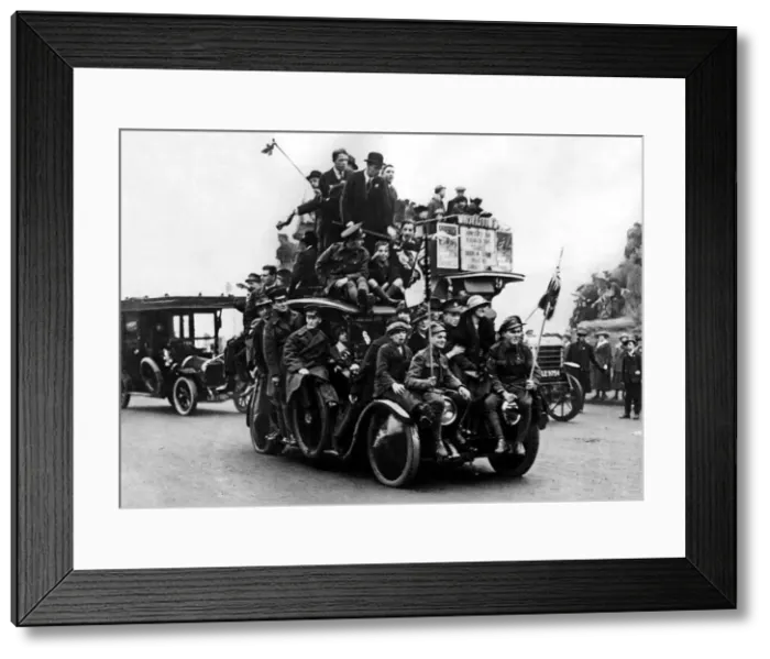 Framed Print : The Great War, ( First World War, WW1, World War One ). 1918 - A year that opened Framed Print : The Great War, ( First World War, WW1, World War One ). 1918 - A year that opened