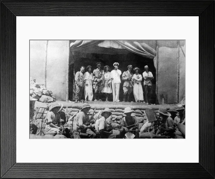Framed Print : The Rose of Gaza'was successfully performed by men of the Essex Regiment Framed Print : The Rose of Gaza'was successfully performed by men of the Essex Regiment