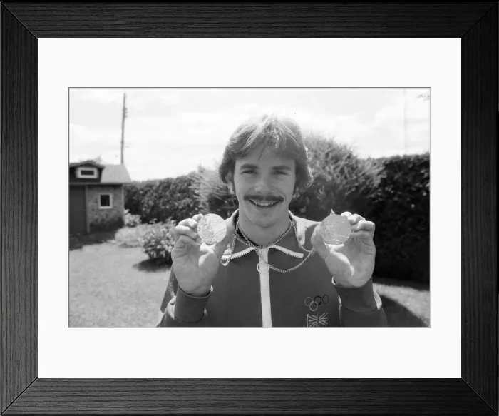 Framed Print : David Wilkie, Olympic Champion, 200 metre breaststroke, Montreal Olympics, Canada Framed Print : David Wilkie, Olympic Champion, 200 metre breaststroke, Montreal Olympics, Canada