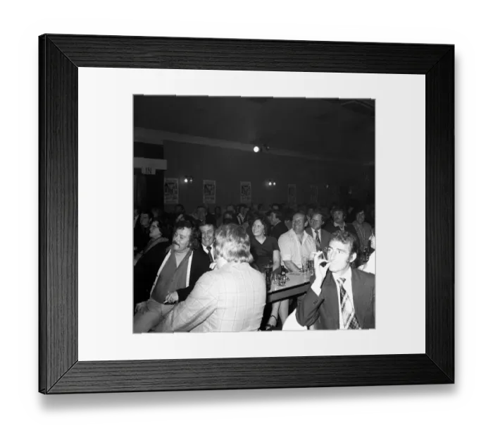 Framed Print : The Sunday Sun Jack Of Clubs Roadshow at The Coxlodge and Gosforth Social Club 30 May