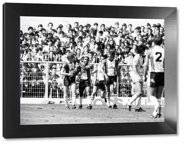 Southampton 5-0 Tottenham Hotspur. League Match. The Dell. Monday 7th May 1984
