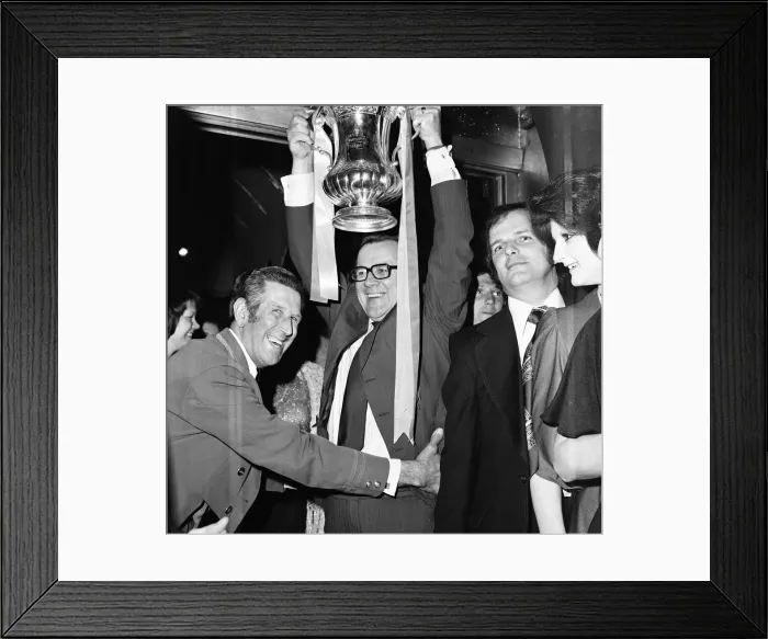 Framed Print : Southampton 1-0 Manchester United. Reception after FA Cup Final Win at The Talk of Framed Print : Southampton 1-0 Manchester United. Reception after FA Cup Final Win at The Talk of
