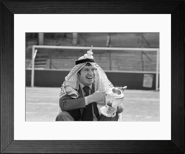 Framed Print : Southampton Players. FA Cup Feature. 26th April 1976 Framed Print : Southampton Players. FA Cup Feature. 26th April 1976