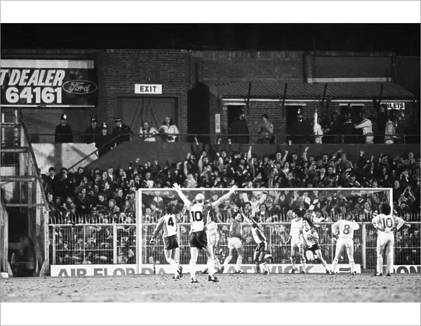 Southampton 2-0 Liverpool, league match at The Dell, Friday 16th March 1984