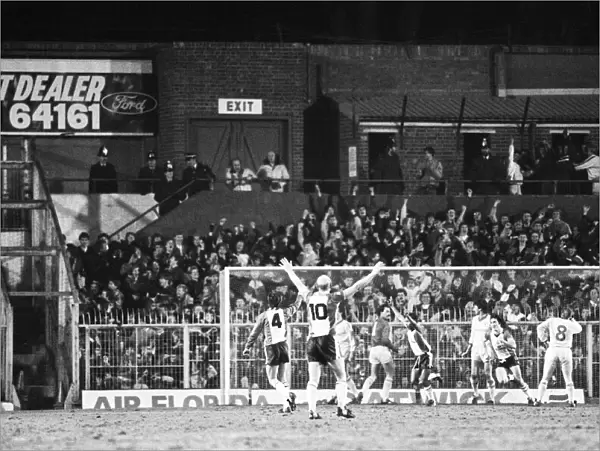 Southampton 2-0 Liverpool, league match at The Dell, Friday 16th March 1984