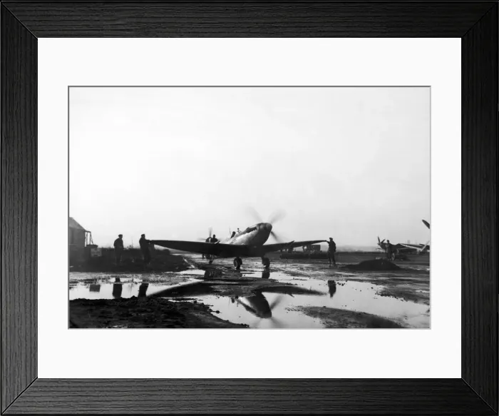 Framed Print : Norwegian pilots operating under the RAF Second Tactical Air Force on the Western front Framed Print : Norwegian pilots operating under the RAF Second Tactical Air Force on the Western front