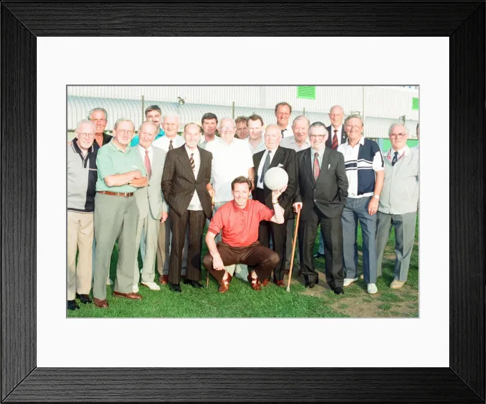 Framed Print : Morris Football Club Reunion at the AT7 Centre, bell Green Road, Coventry Framed Print : Morris Football Club Reunion at the AT7 Centre, bell Green Road, Coventry