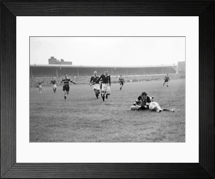 Framed Print : Action from the Cardiff v South Africa at Cardiff Arms Park