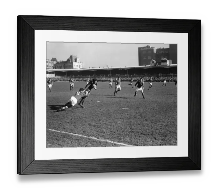 Framed Print : Action from the Wales v France five nation championship match held at Cardiff Arms Park Framed Print : Action from the Wales v France five nation championship match held at Cardiff Arms Park
