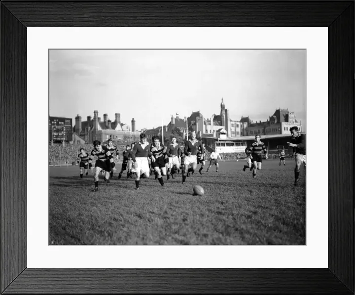 Framed Print : Action from the Cardiff v South Africa at Cardiff Arms Park