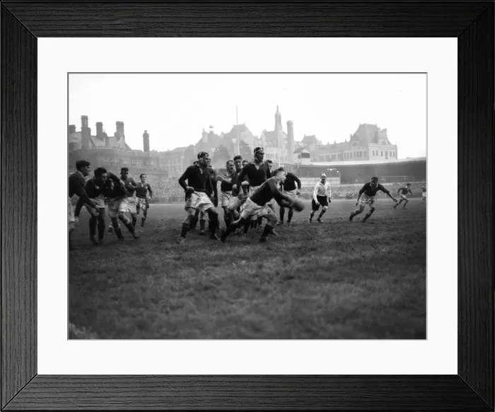 Framed Print : Action from the Wales v South Africa test match at Cardiff Arms Park Framed Print : Action from the Wales v South Africa test match at Cardiff Arms Park