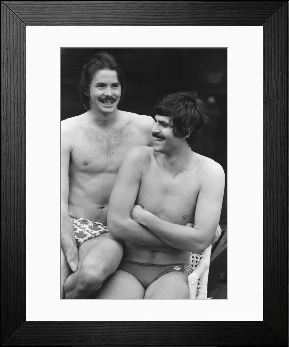 Framed Print : Mark Spitz, USA Olympic Champion, seven x gold medals at the 1972 Munich Olympic Games Framed Print : Mark Spitz, USA Olympic Champion, seven x gold medals at the 1972 Munich Olympic Games